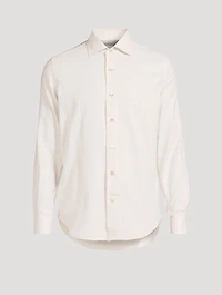 Cotton-Blend Sport Shirt