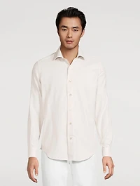 Cotton-Blend Sport Shirt