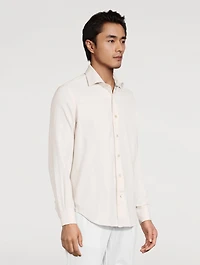Cotton-Blend Sport Shirt