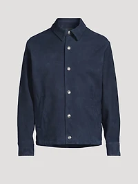 Suede Shirt Jacket