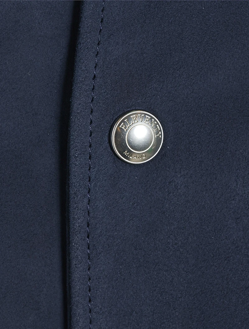 Suede Shirt Jacket