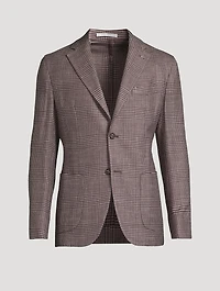 Wool-Blend Soft Jacket