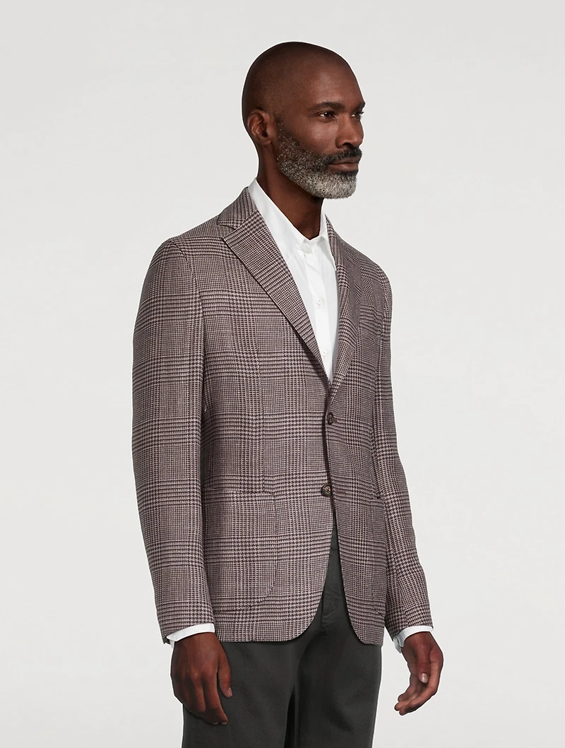 Wool-Blend Soft Jacket