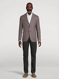 Wool-Blend Soft Jacket