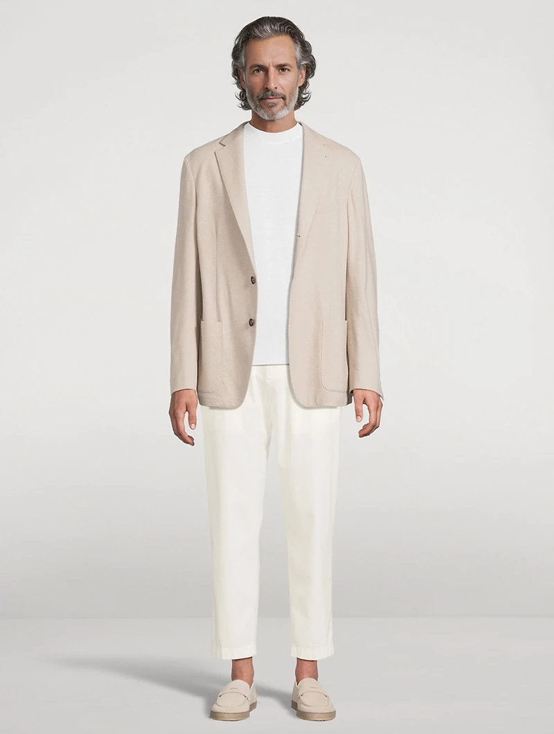 Wool And Cashmere Soft Jacket