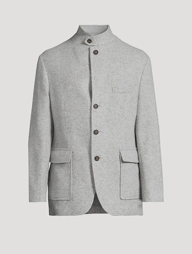 Donegal Tweed Hybrid Jacket