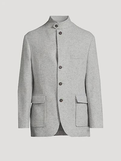 Donegal Tweed Hybrid Jacket