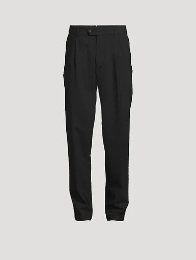 Stretch Wool Chino Pants