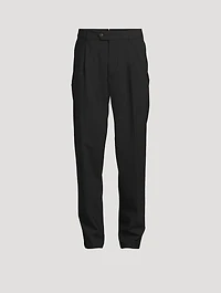 Stretch Wool Chino Pants