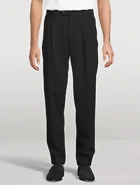 Stretch Wool Chino Pants