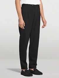 Stretch Wool Chino Pants