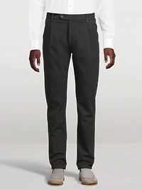 Stretch Cotton Chino Pants
