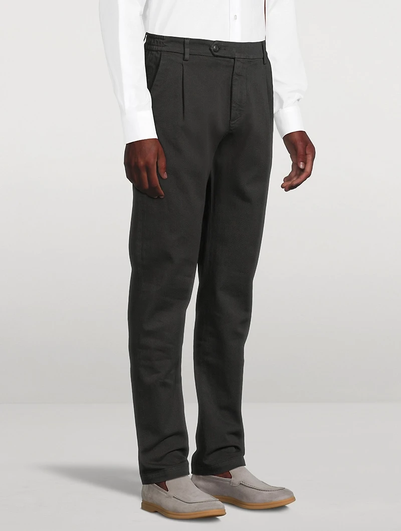 Stretch Cotton Chino Pants