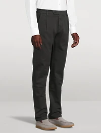 Stretch Cotton Chino Pants