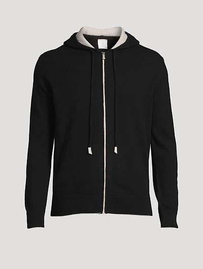 Cashmere Zip Hoodie