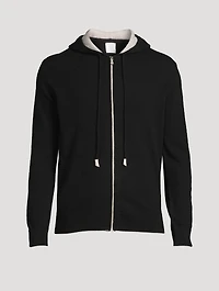 Cashmere Zip Hoodie
