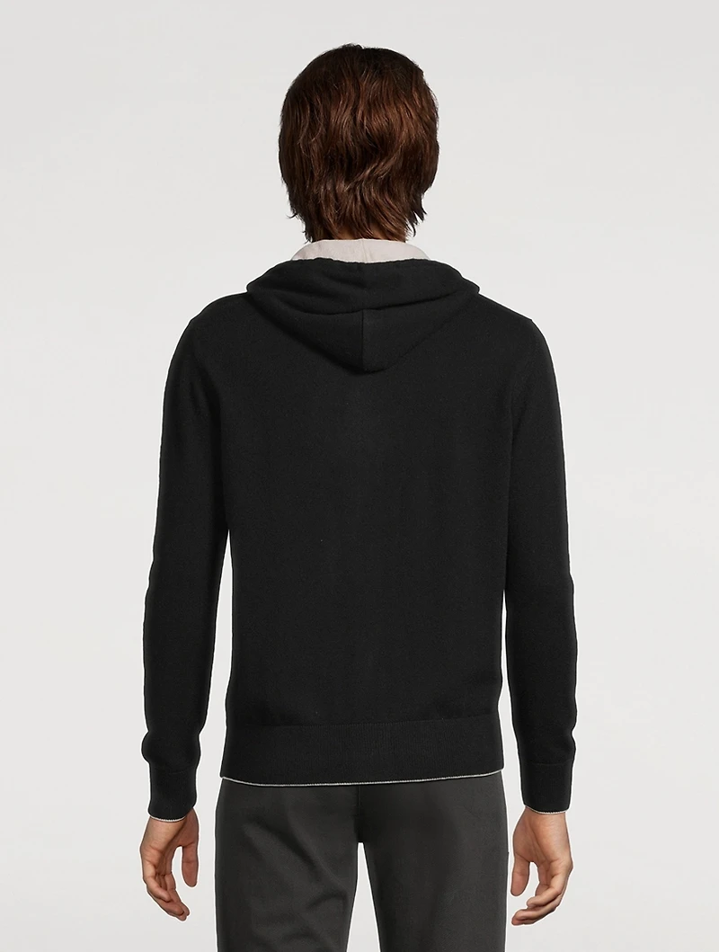 Cashmere Zip Hoodie