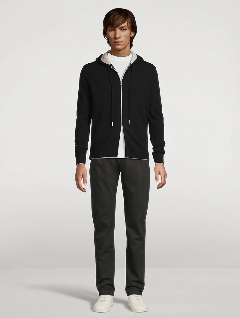 Cashmere Zip Hoodie
