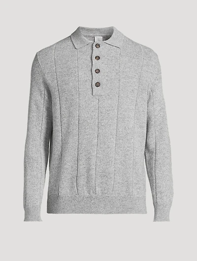 Wool Polo Sweater