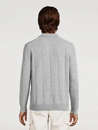 Wool Polo Sweater