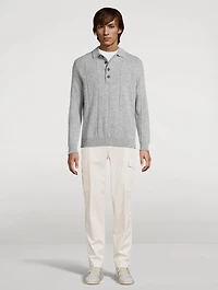 Wool Polo Sweater