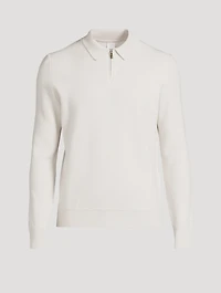 Wool Polo Sweater