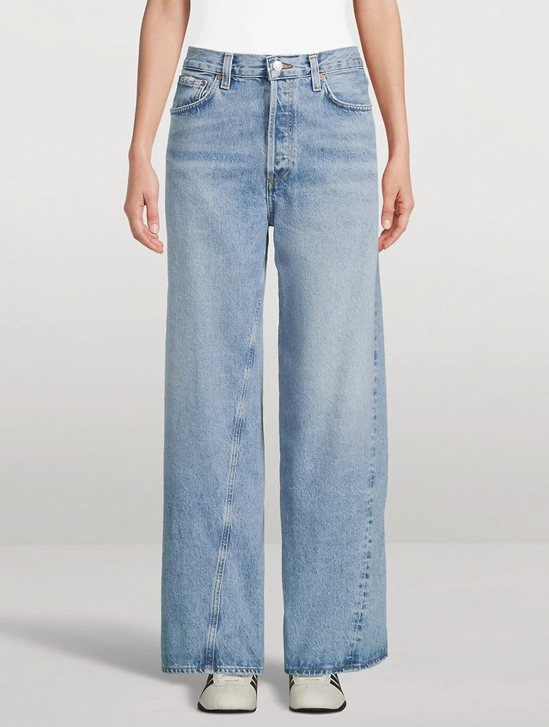 Twist Low-Slung Baggy Jeans