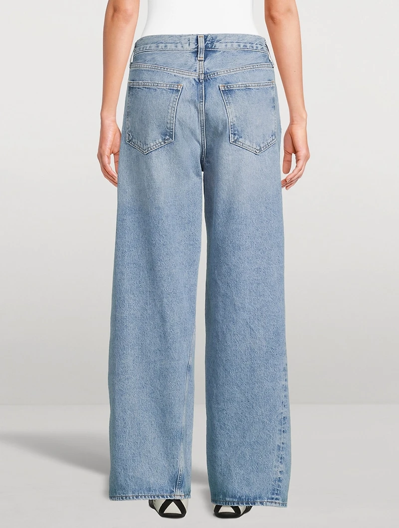 Twist Low-Slung Baggy Jeans