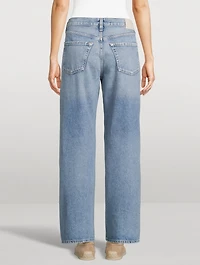 Lindz Low-Rise Straight Jeans