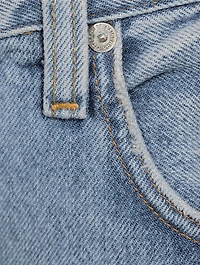 Lindz Low-Rise Straight Jeans