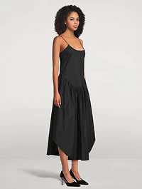 Ari Drop-Waist Poplin Dress