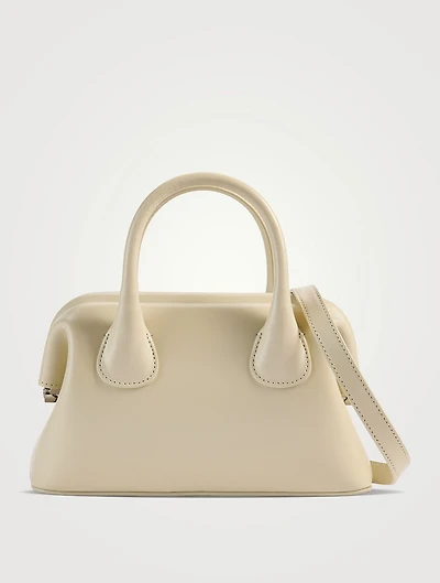 Mini Boat Leather Satchel