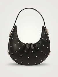 Mini Toni Studded Leather Shoulder Bag