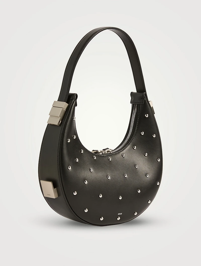 Mini Toni Studded Leather Shoulder Bag