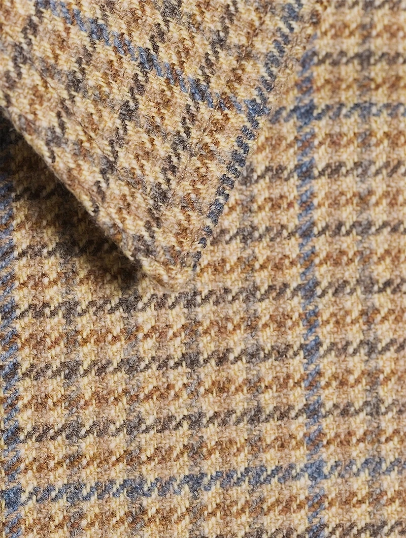 Check Tweed Utility Jacket