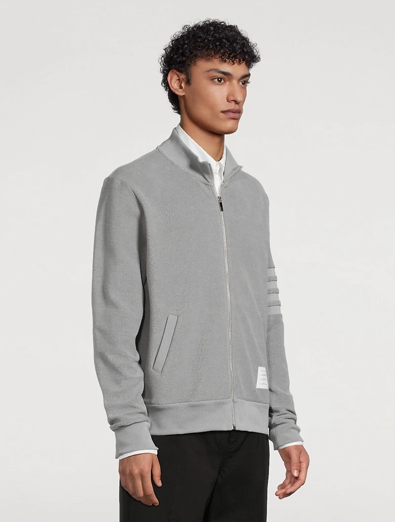 Cotton Reverse Loopback Jacket