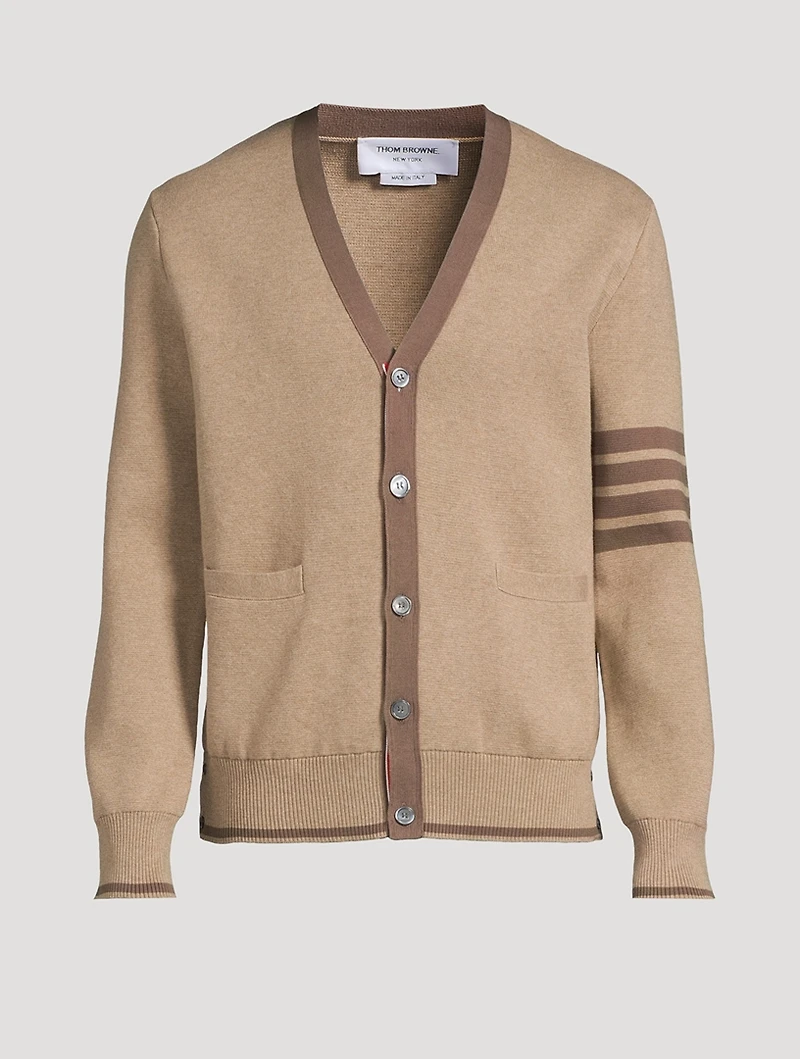 Milano Stitch Cotton Cardigan