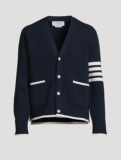 Milano Stitch Merino Wool Cardigan