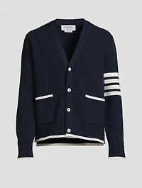 Milano Stitch Merino Wool Cardigan