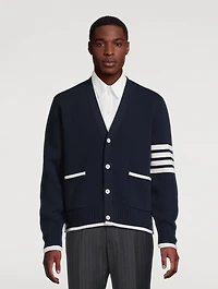 Milano Stitch Merino Wool Cardigan