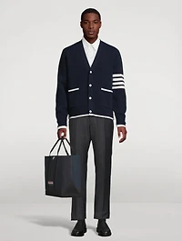 Milano Stitch Merino Wool Cardigan