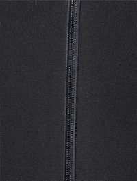 4-Bar Merino Wool Zip Cardigan
