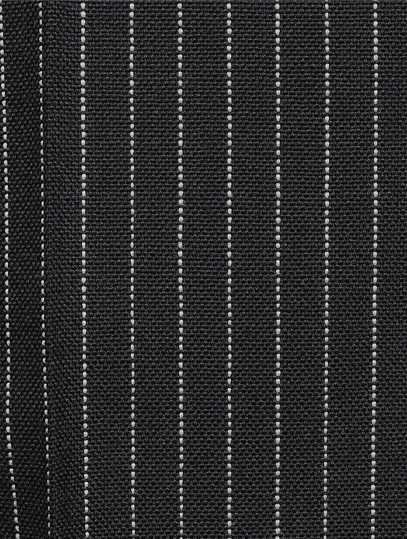 High Twist Wool Pants Pinstripe Print