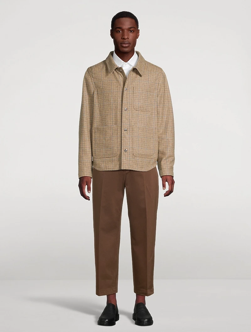 Cotton Twill Utility Chino Pants