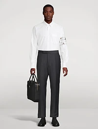 Geese Pinstripe Oxford Shirt