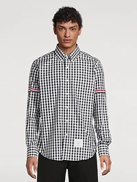 Gingham Check Poplin Shirt