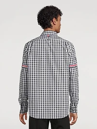 Gingham Check Poplin Shirt