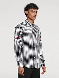 Gingham Check Poplin Shirt