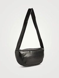 Soft Leather Crescent Bag