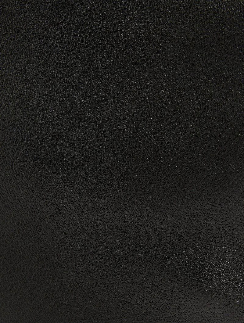 Soft Leather Crescent Bag